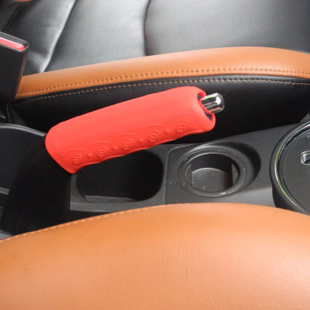 Accessories Car Handbrake Covers Sleeve Silicone