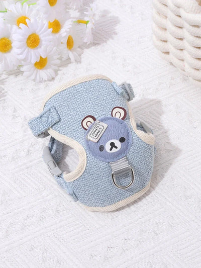 Pet Cat Bunny Collar Chest Strap Dog