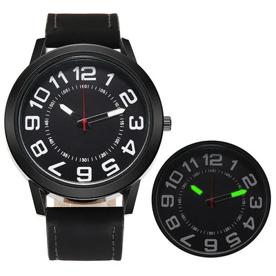 Resistant Wrist Watches Black Watch Band