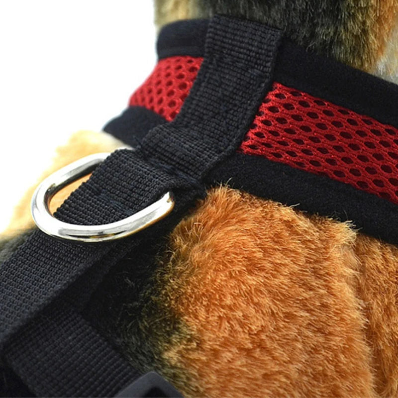 Dog Harness Vest Adjustable Collar Breast-Band